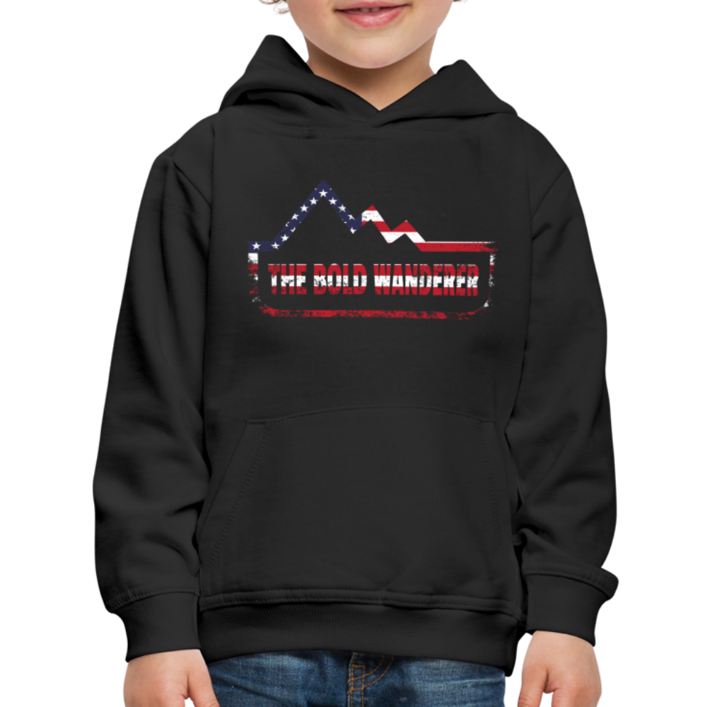 Kids‘ Premium Hoodie - black