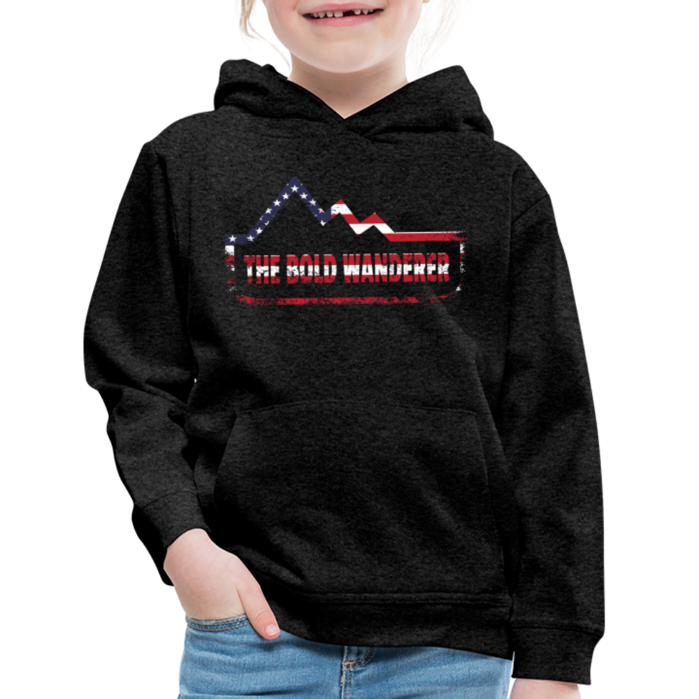 Kids‘ Premium Hoodie - charcoal grey