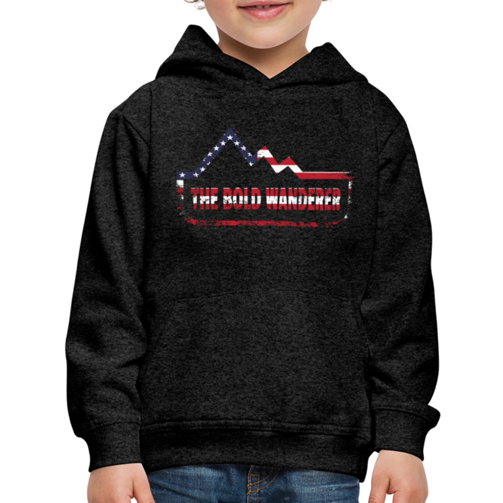 Kids‘ Premium Hoodie - charcoal grey