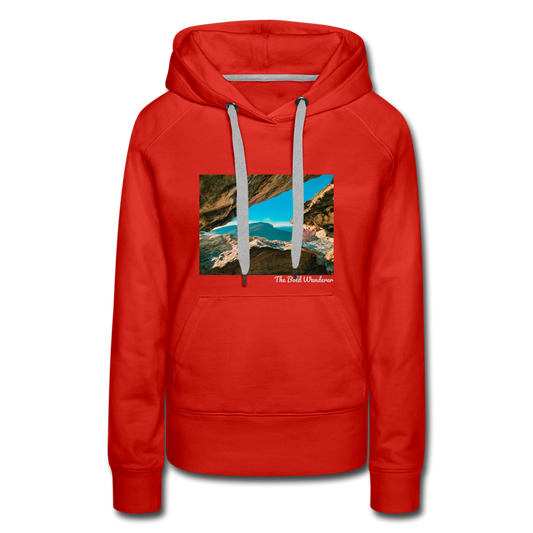 Women’s Premium Hoodie - red