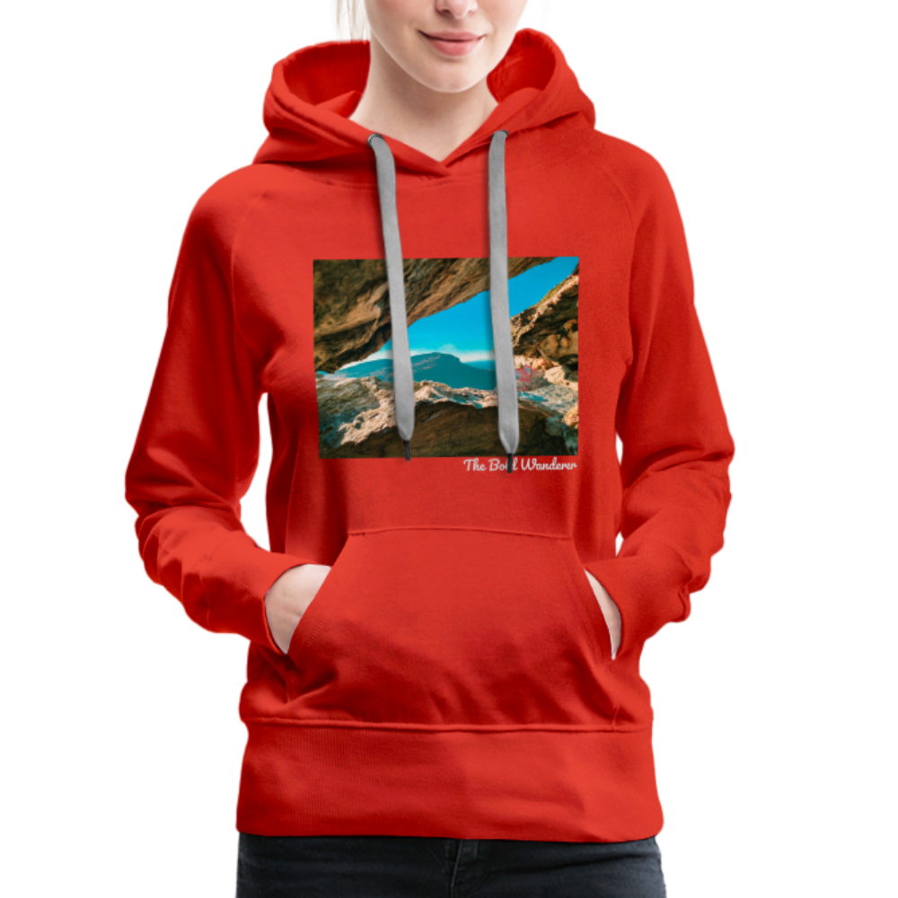Women’s Premium Hoodie - red