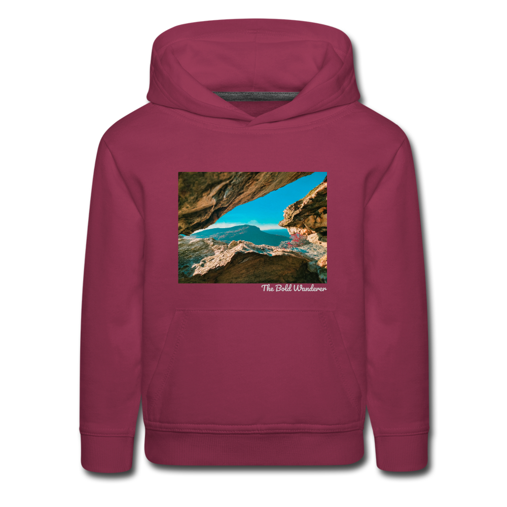 Kids‘ Premium Hoodie - burgundy