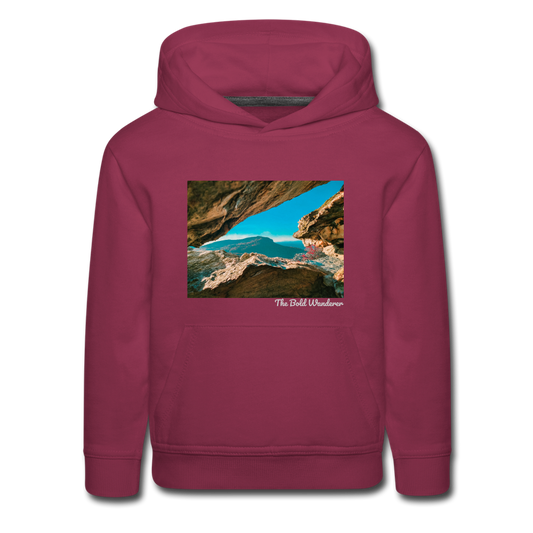 Kids‘ Premium Hoodie - burgundy