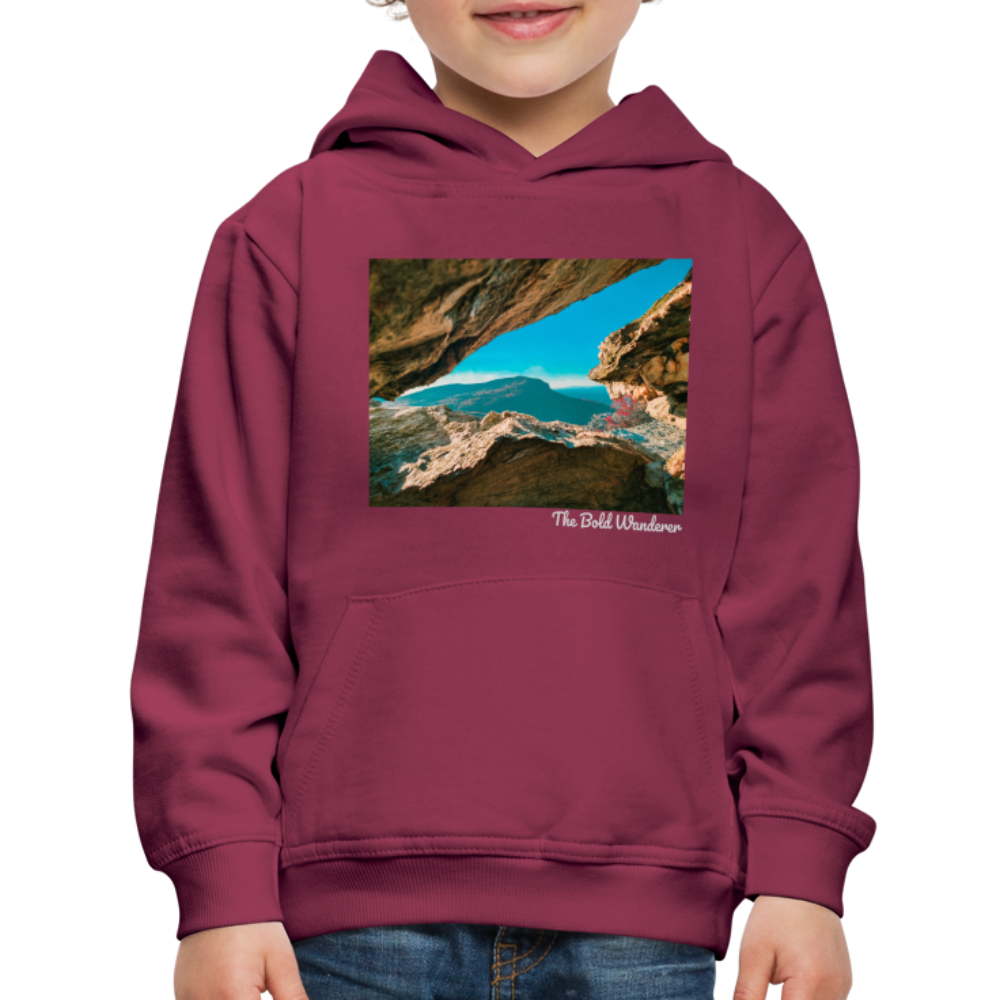 Kids‘ Premium Hoodie - burgundy