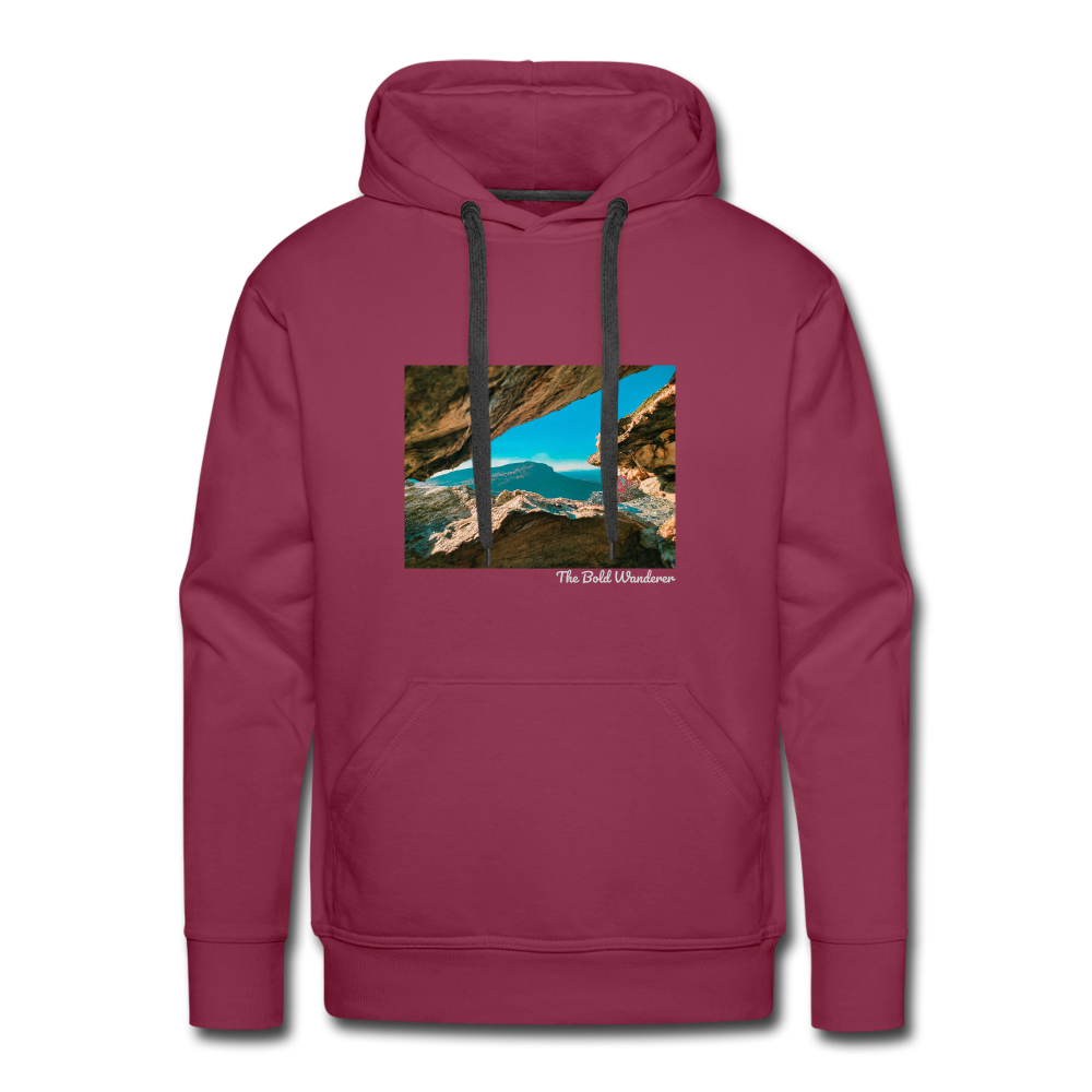 Men’s Premium Hoodie - burgundy