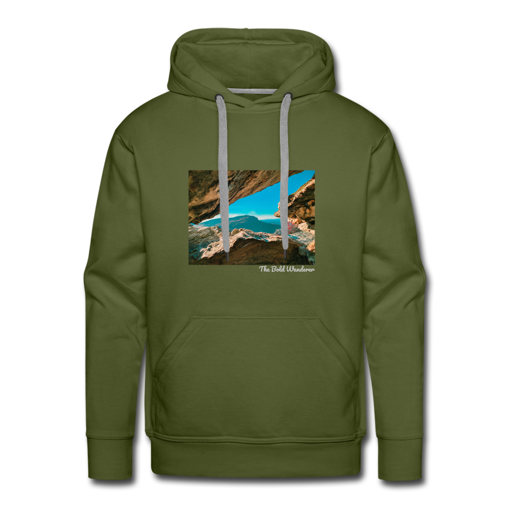 Men’s Premium Hoodie - olive green
