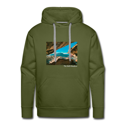 Men’s Premium Hoodie - olive green