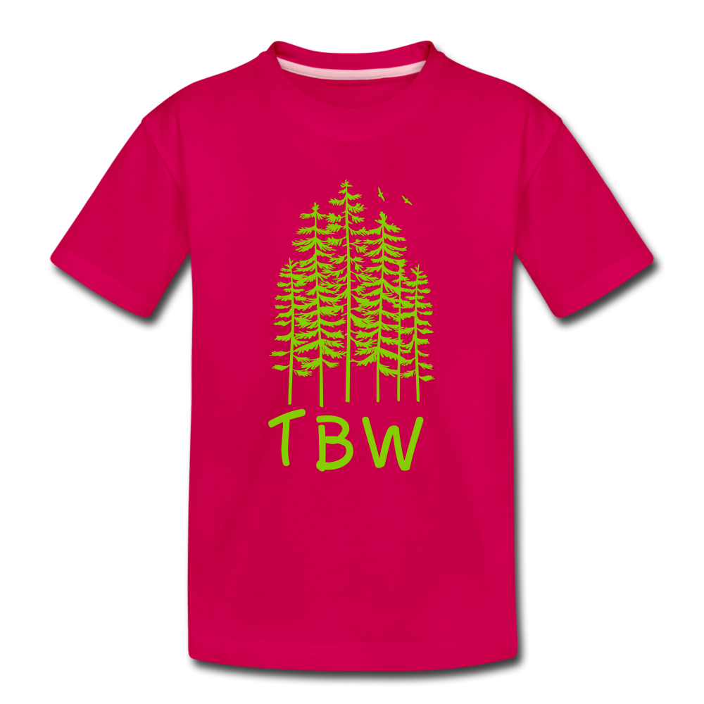 Kids' Premium T-Shirt - dark pink