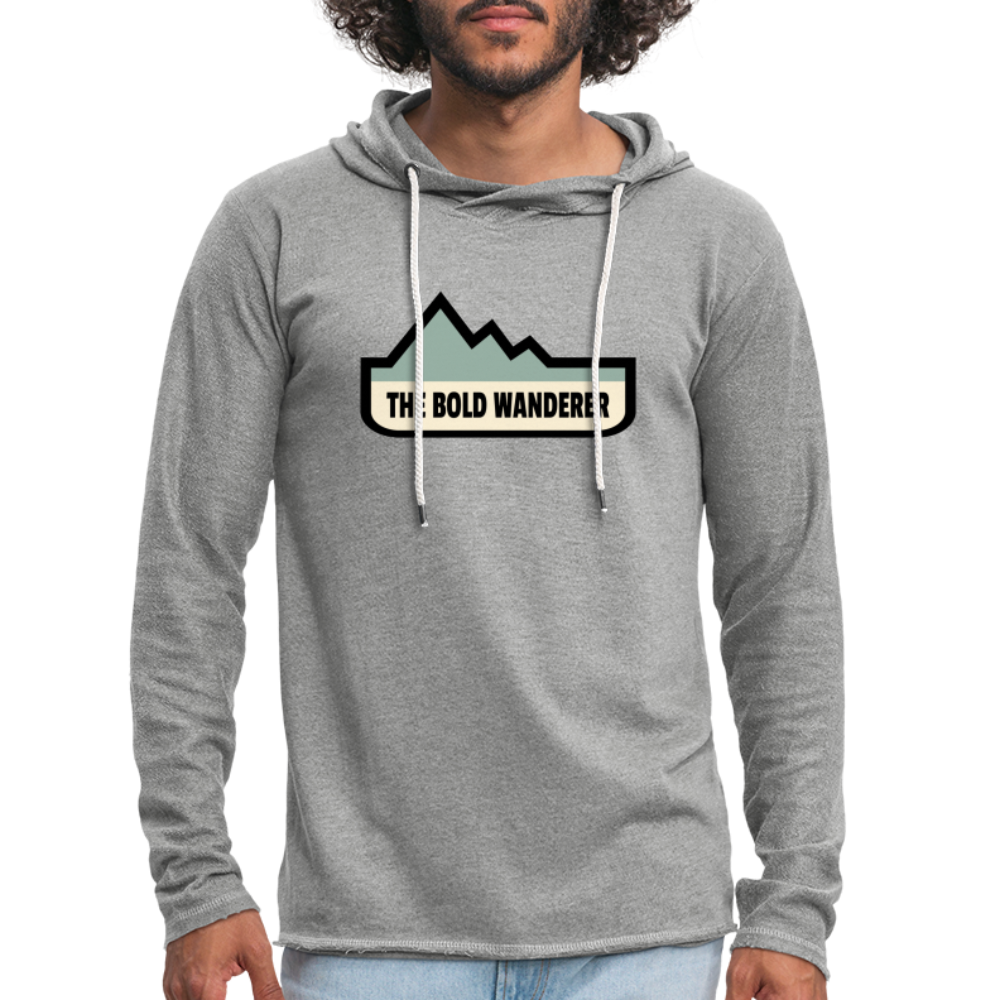 Lightweight Hoodie - heather gray