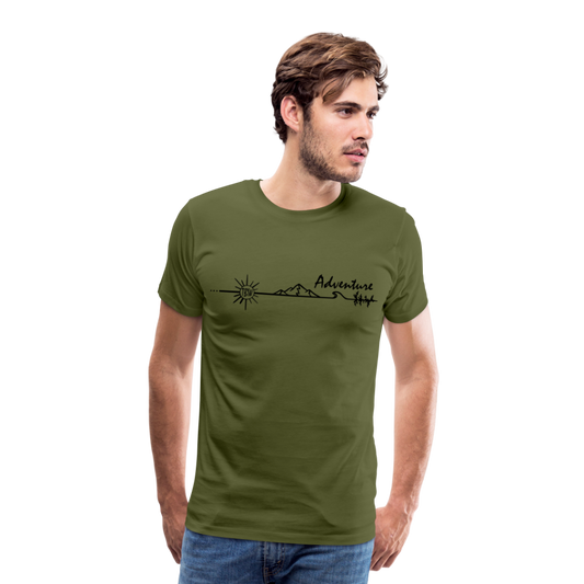 Men's Premium T-Shirt - olive green