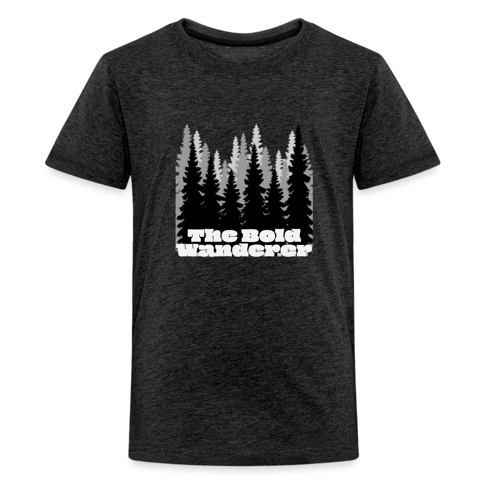 Kids' Premium Forest T-Shirt - charcoal grey