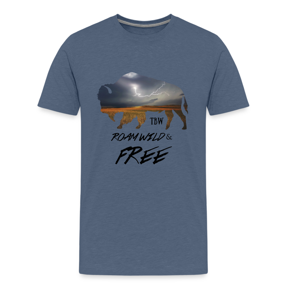 Kids' Premium T-Shirt - heather blue
