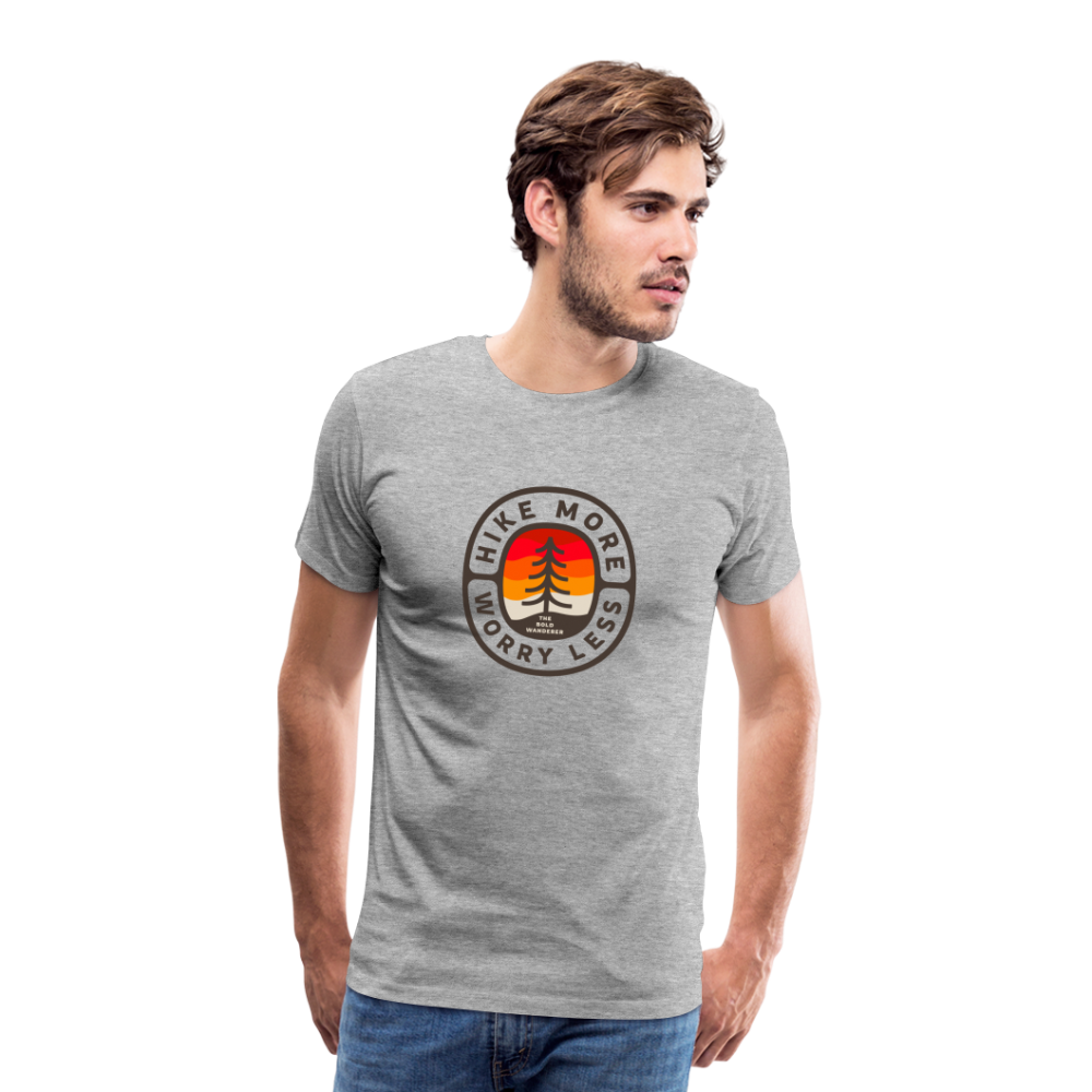 Men's Premium Hike More T-Shirt - heather gray