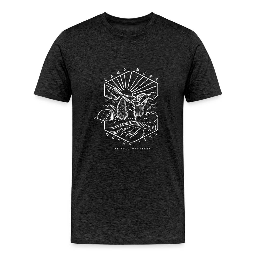 Men's Premium Camp More T-Shirt - charcoal grey