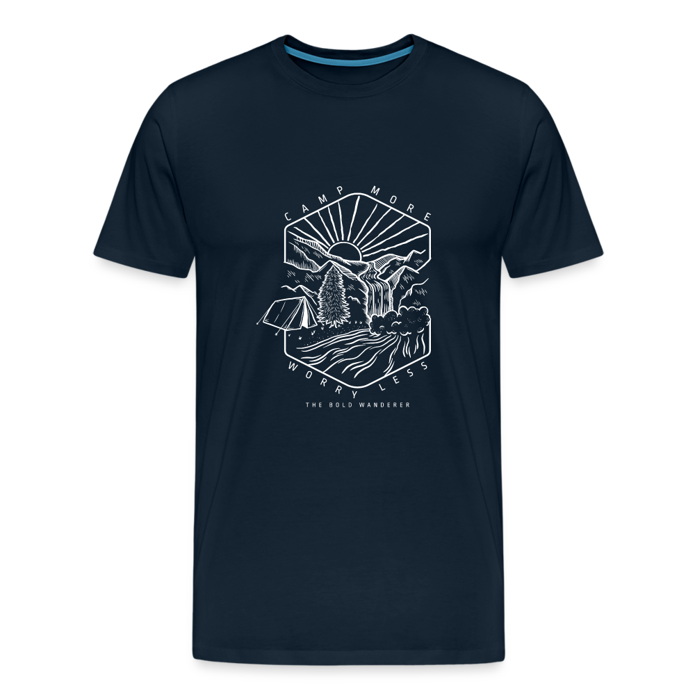 Men's Premium Camp More T-Shirt - deep navy