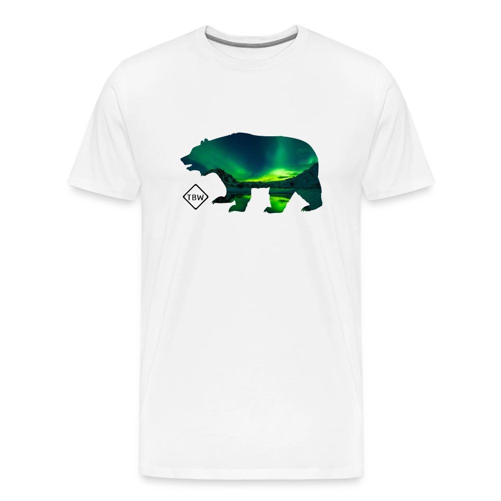 Men's Premium Bear T-Shirt - white