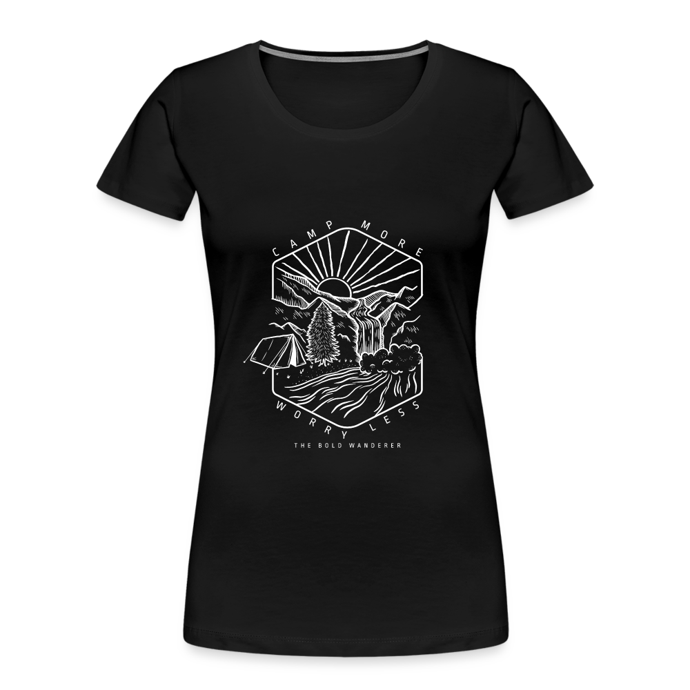 Women’s Premium Camp More Organic T-Shirt - black