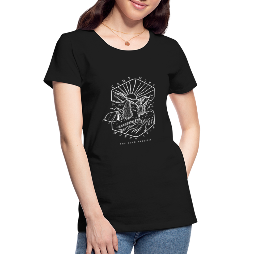 Women’s Premium Camp More Organic T-Shirt - black