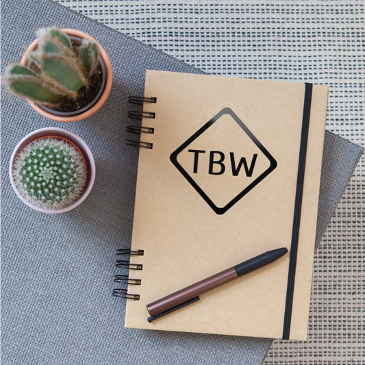 TBW Transparent Sticker - transparent glossy