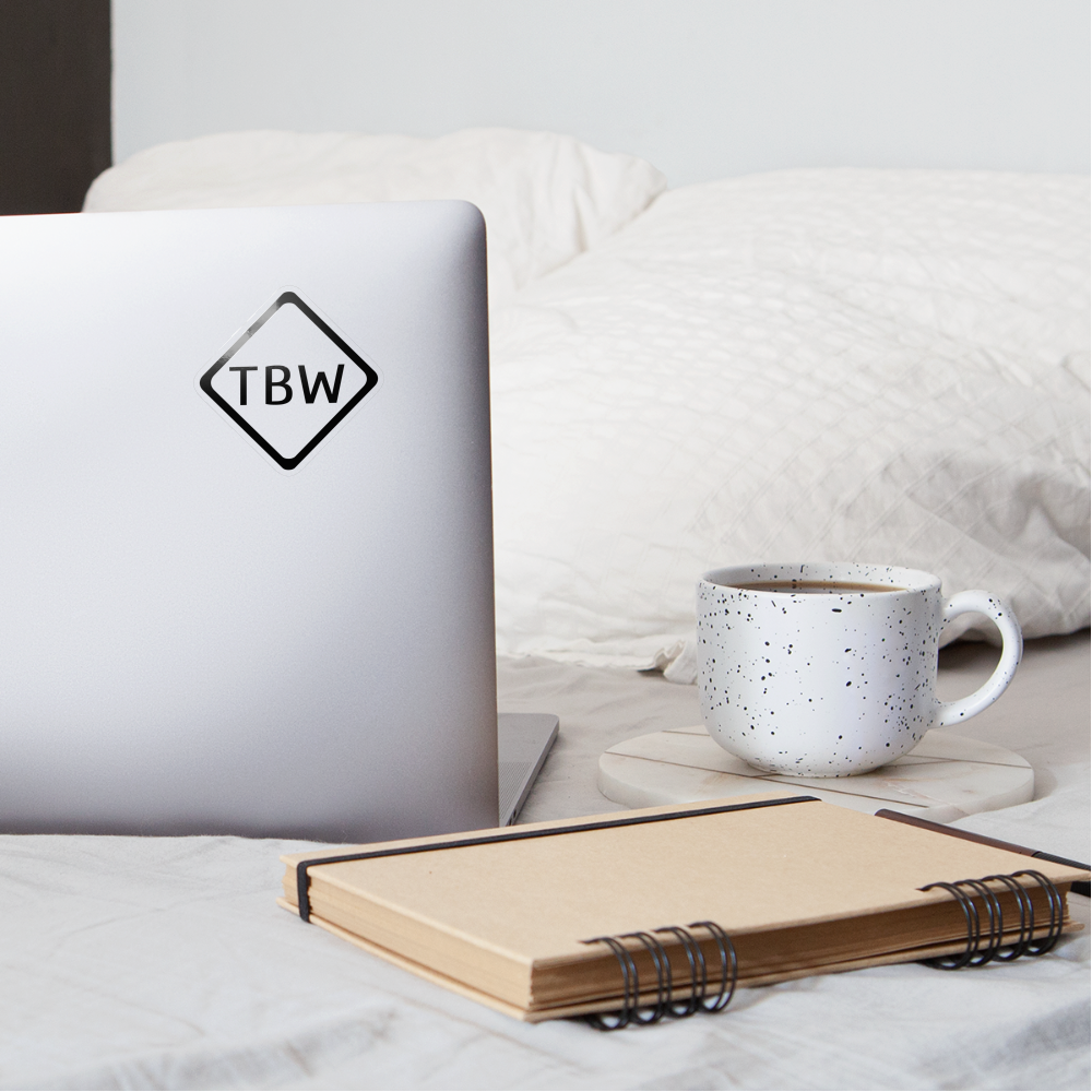 TBW Transparent Sticker - transparent glossy