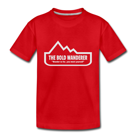 Toddler Bold T-Shirt - red