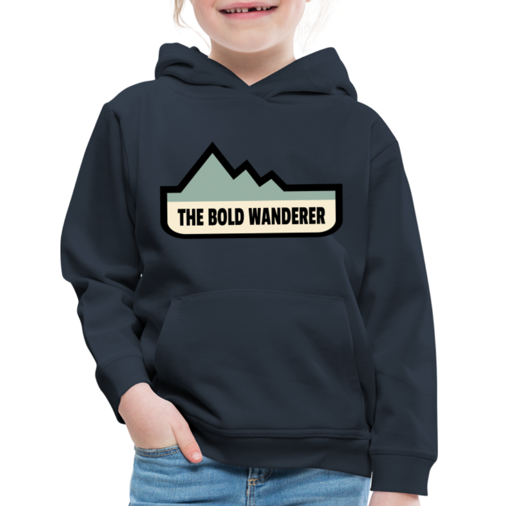 Kids‘ Bold Color Hoodie - navy