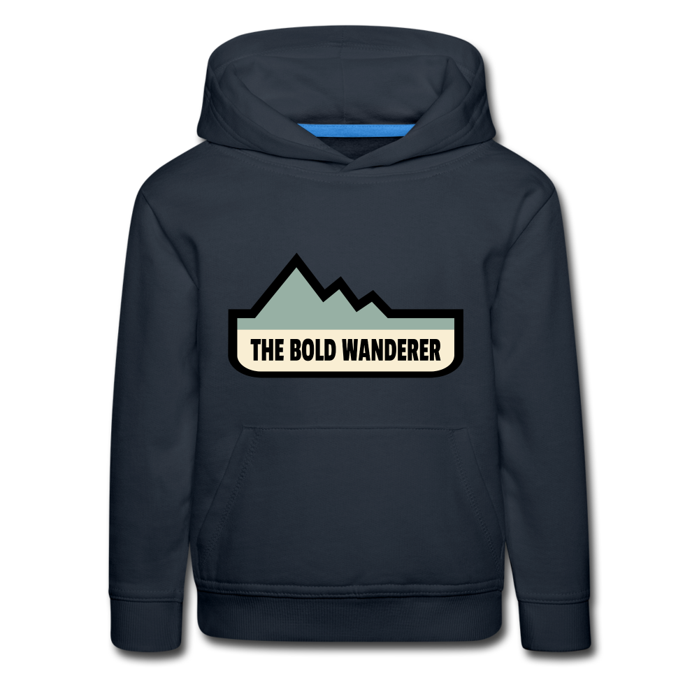 Kids‘ Bold Color Hoodie - navy