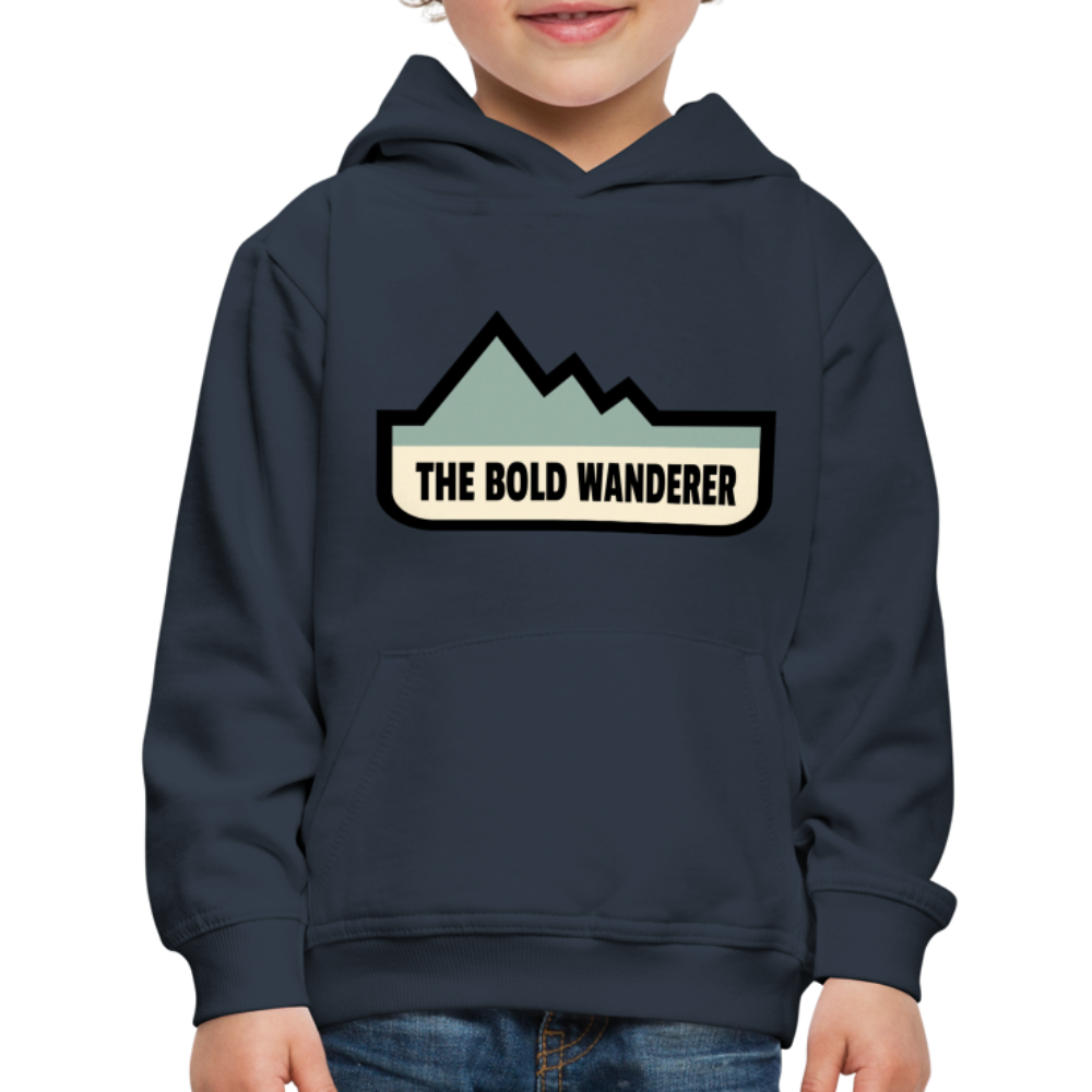 Kids‘ Bold Color Hoodie - navy