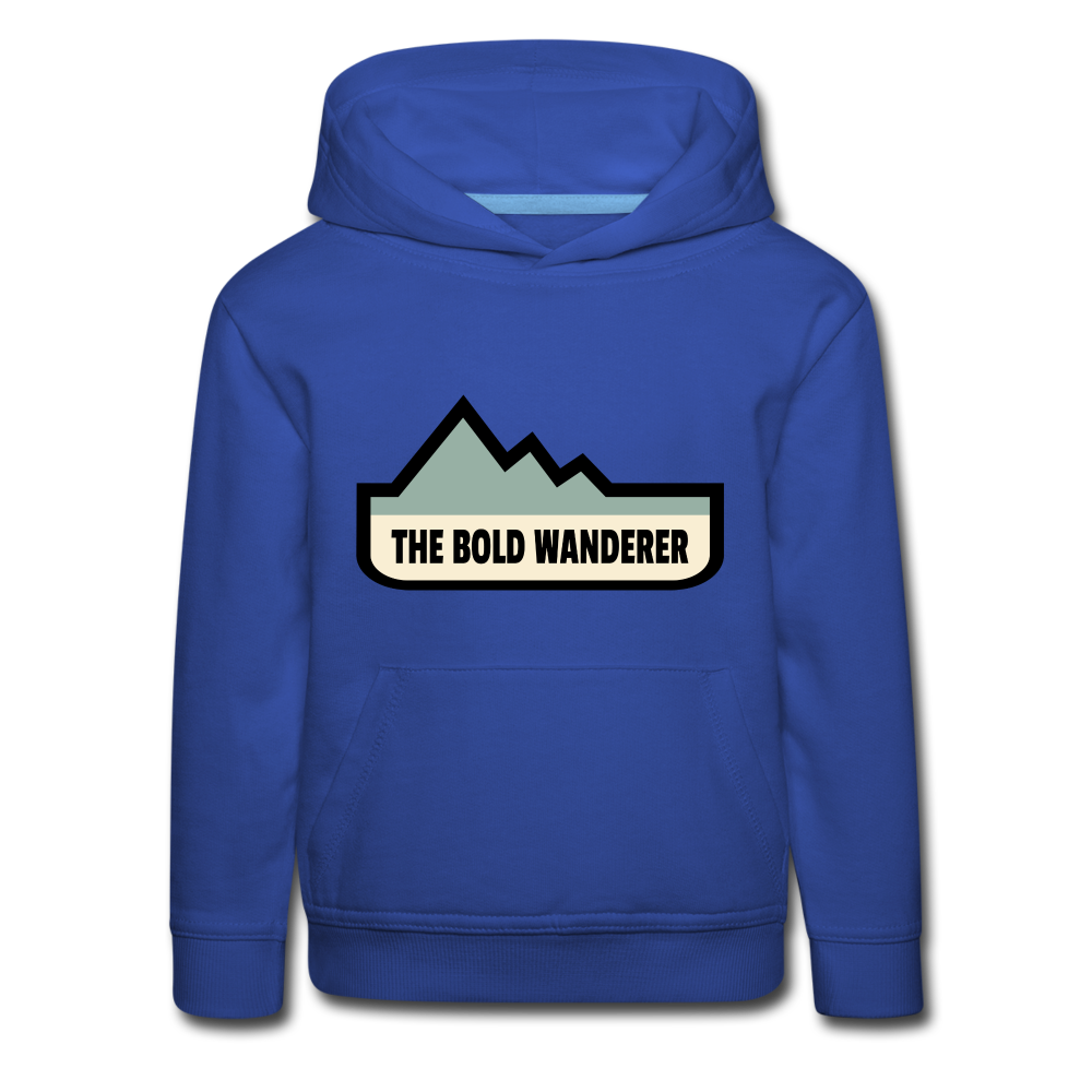 Kids‘ Bold Color Hoodie - royal blue