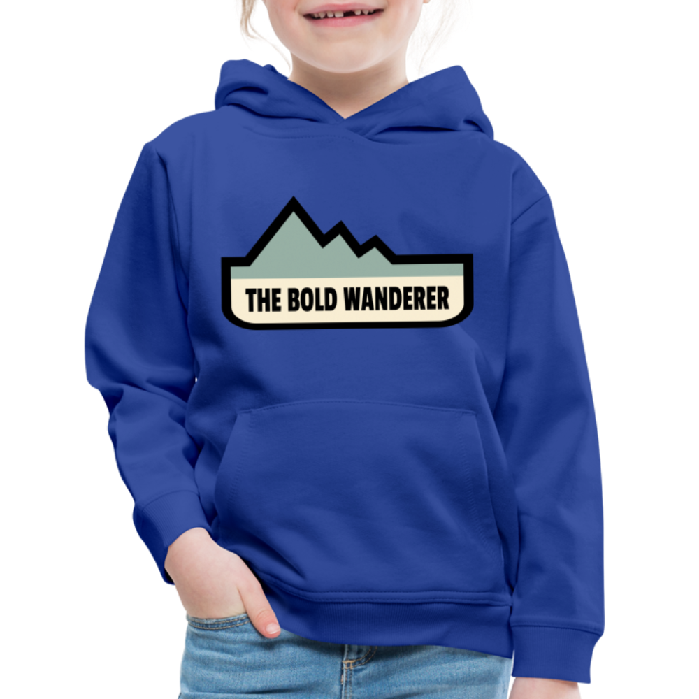 Kids‘ Bold Color Hoodie - royal blue