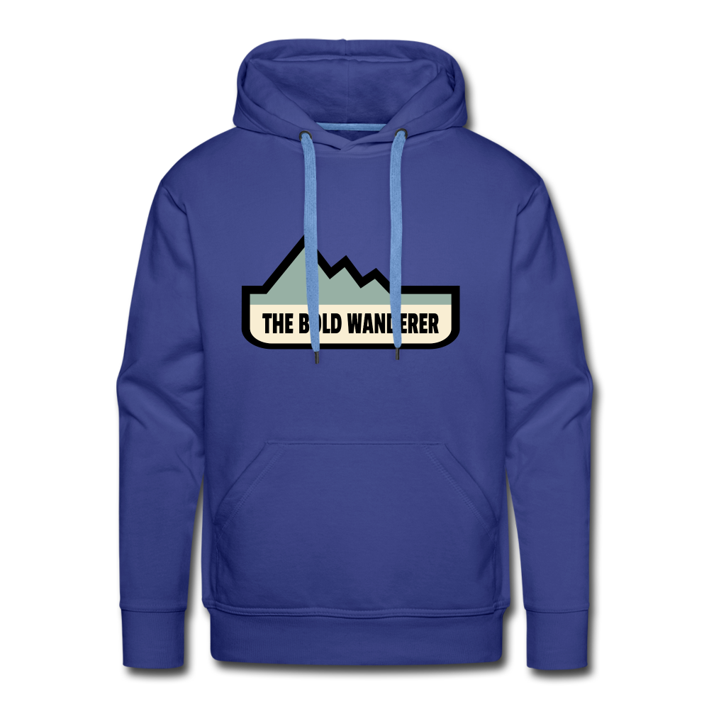 Bold Color Hoodie - royal blue