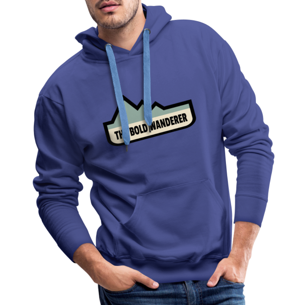 Bold Color Hoodie - royal blue