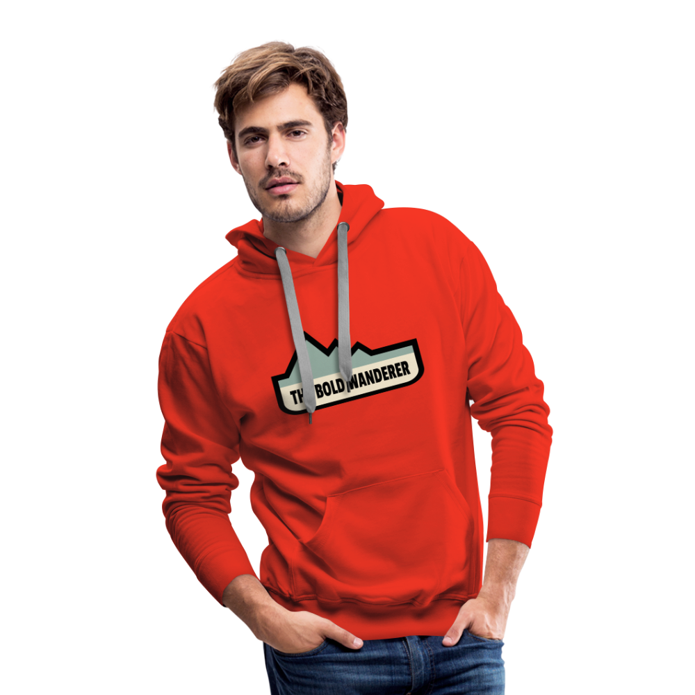 Bold Color Hoodie - red