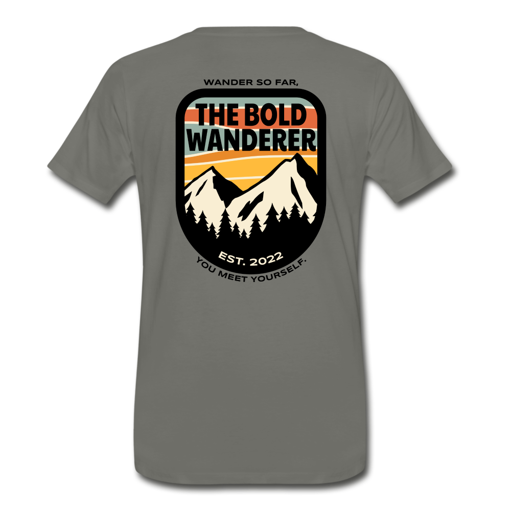 Bold Mountains - asphalt gray