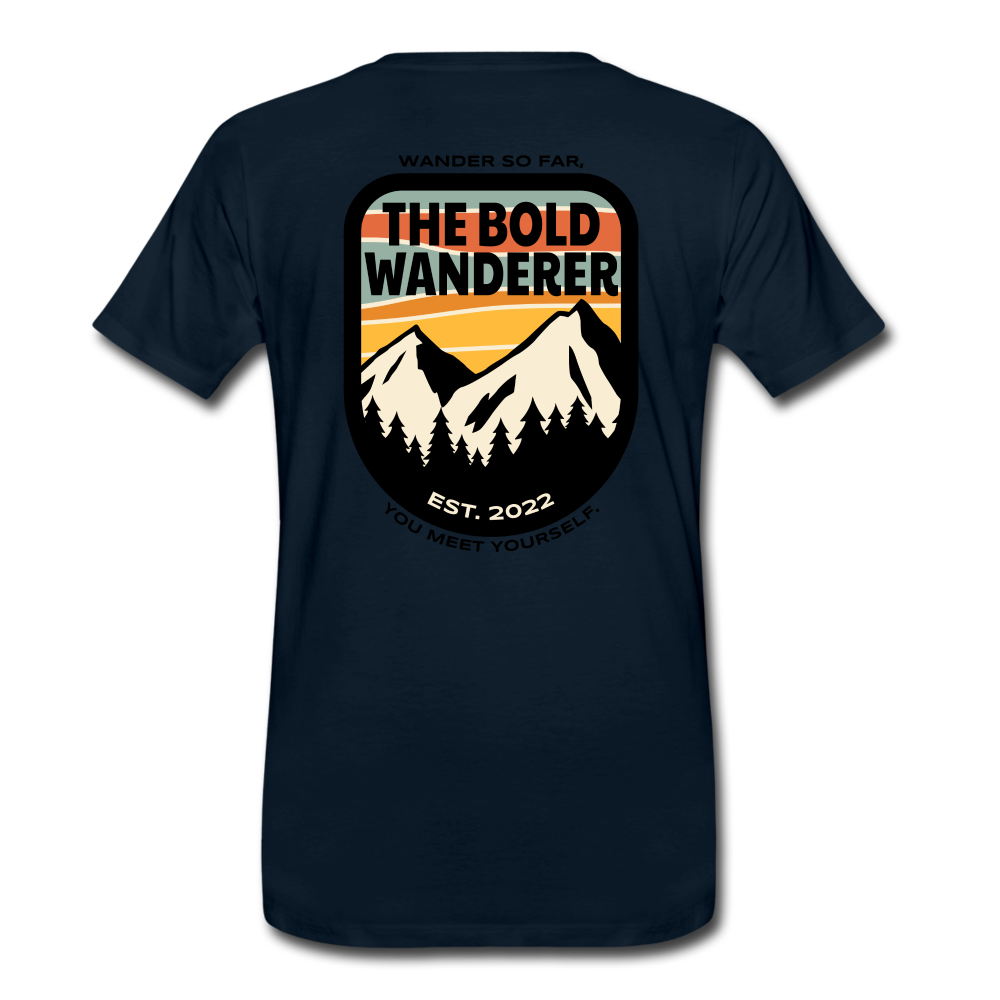 Bold Mountains - deep navy