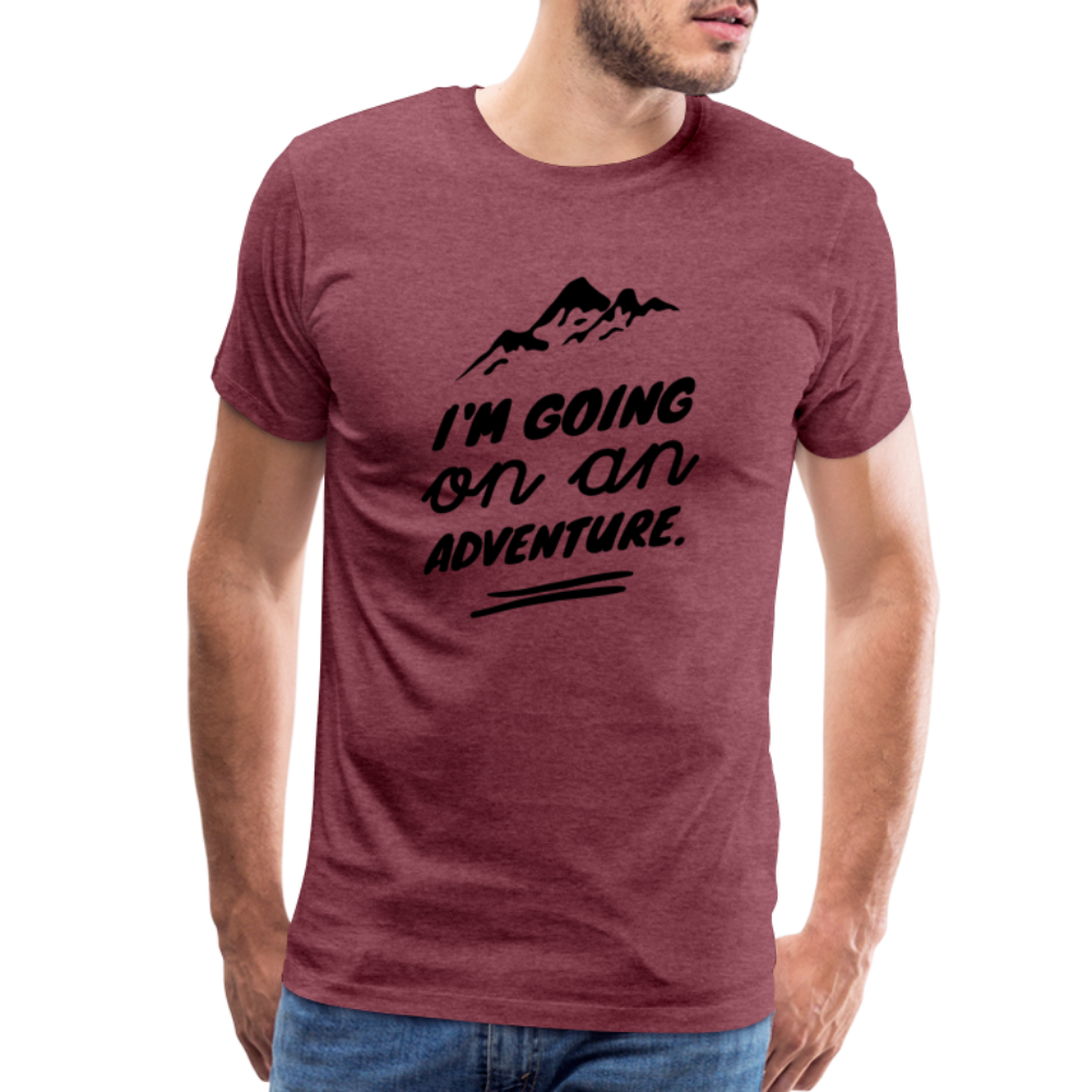 Men's Premium T-Shirt - heather burgundy