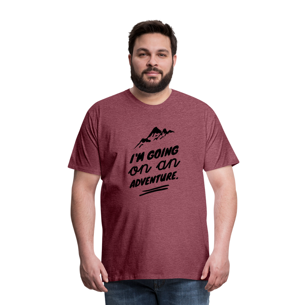 Men's Premium T-Shirt - heather burgundy