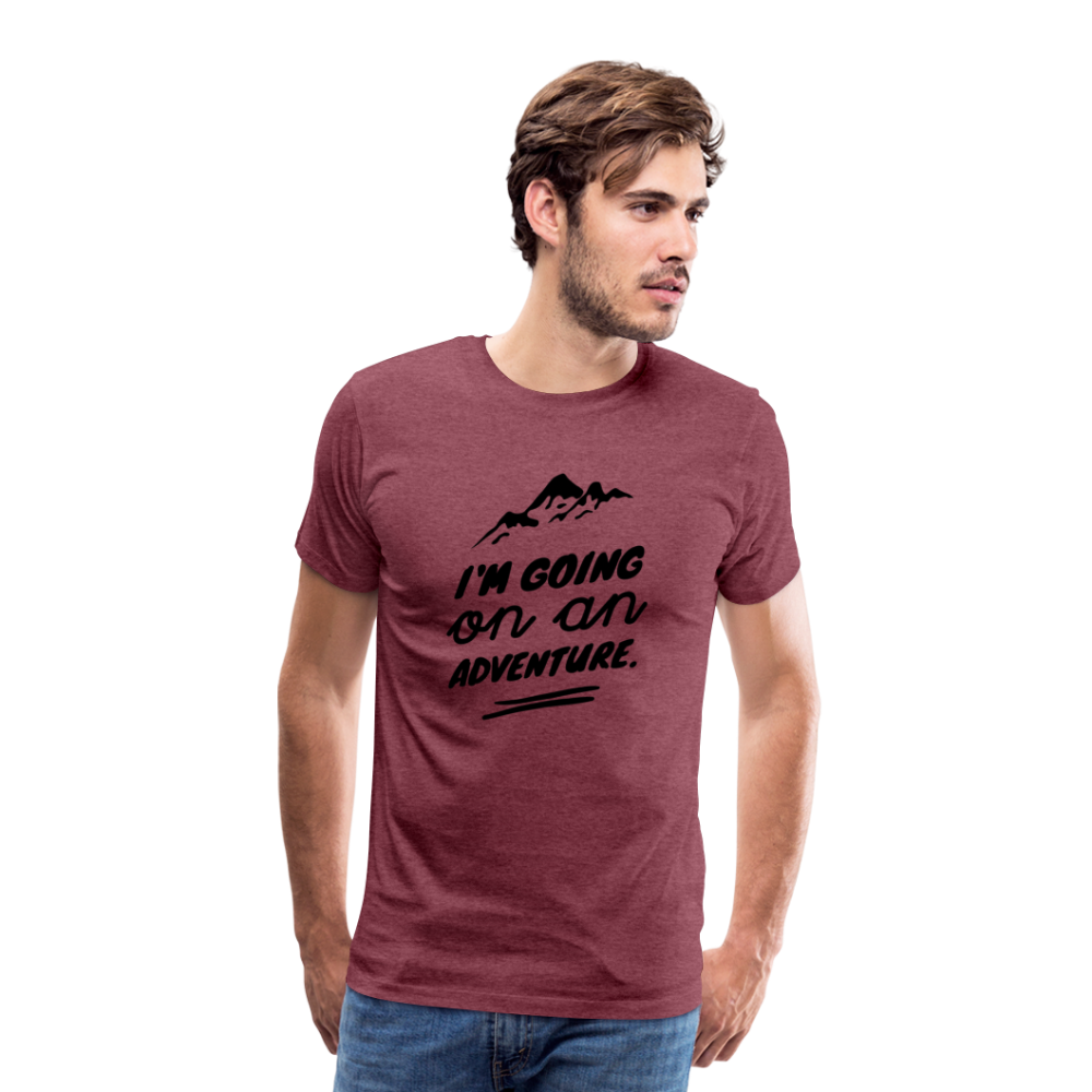 Men's Premium T-Shirt - heather burgundy