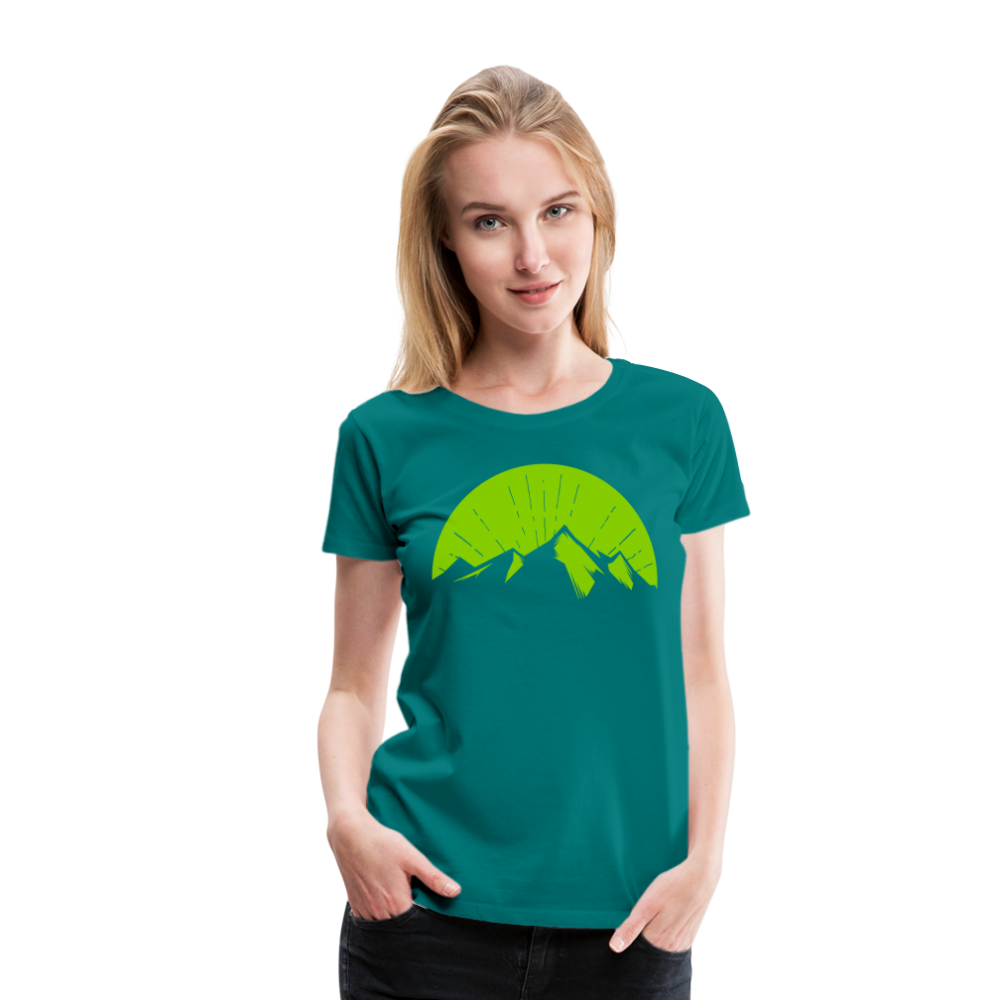 Women’s Mountain T-Shirt - teal