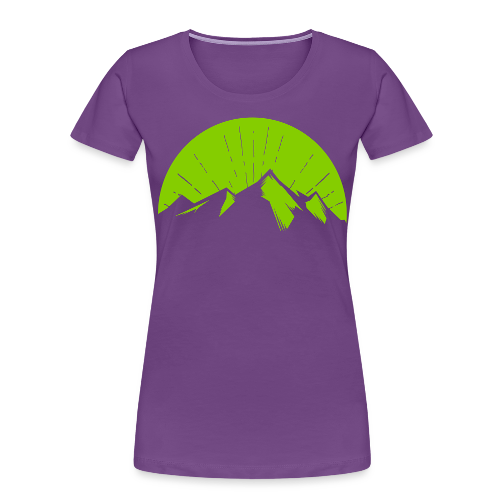 Women’s Mountain T-Shirt - purple