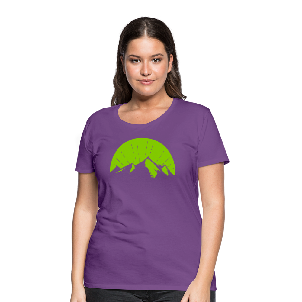 Women’s Mountain T-Shirt - purple