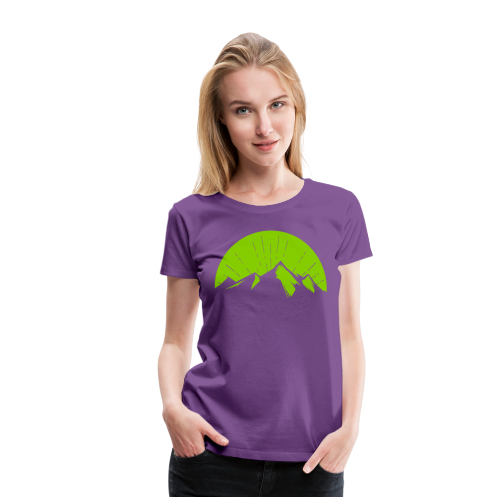 Women’s Mountain T-Shirt - purple