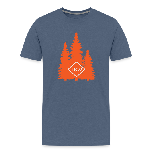 Kids' Premium TBW Trees T-Shirt - heather blue