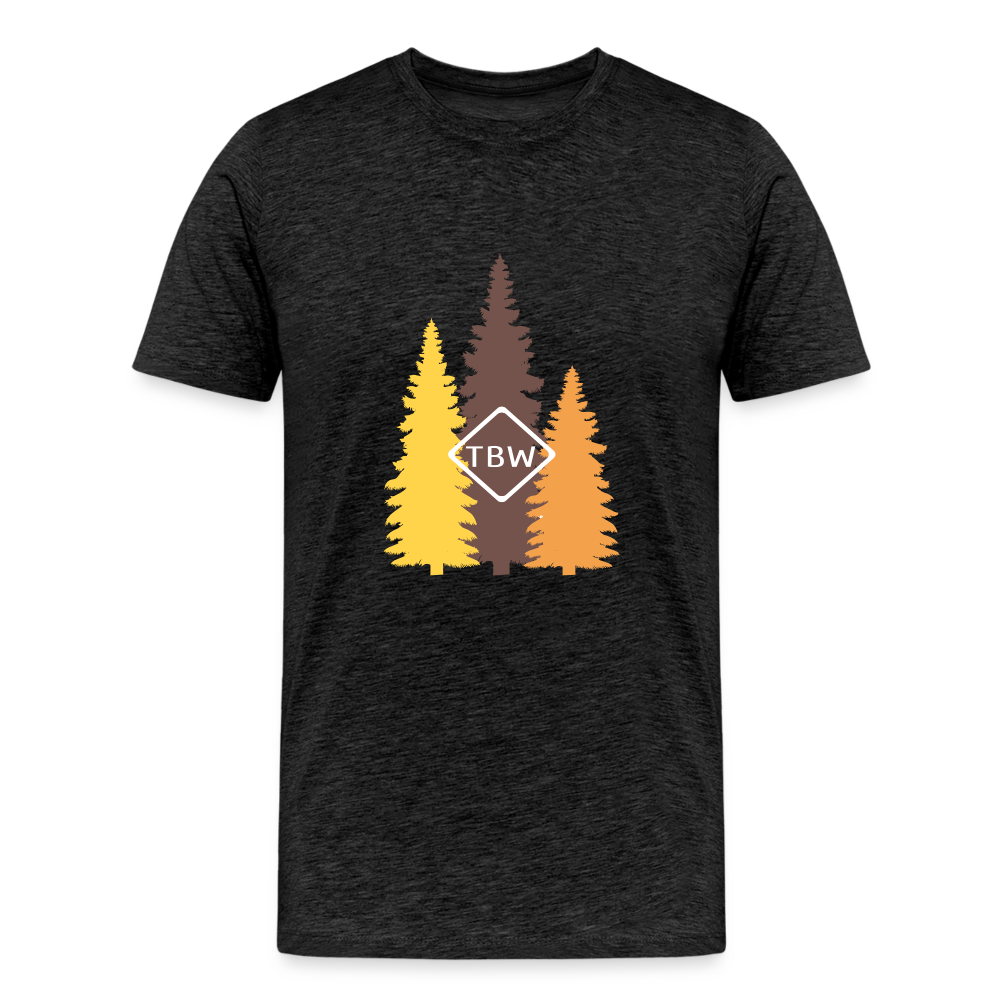 Men's Premium Fall Logo T-Shirt - charcoal grey