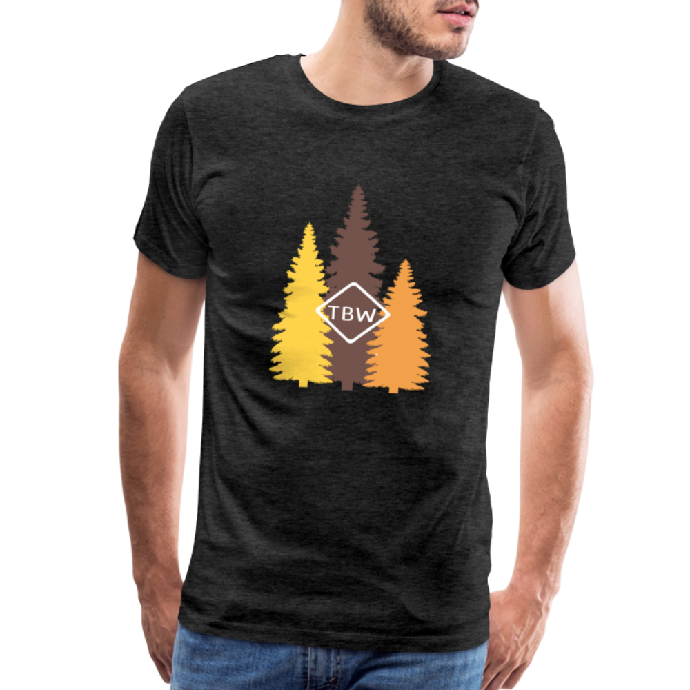 Men's Premium Fall Logo T-Shirt - charcoal grey